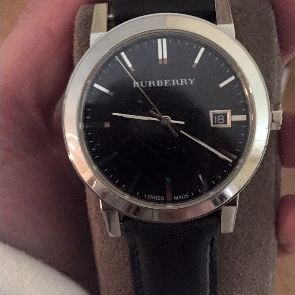 Luxury Unisex Burberry Watch Leather